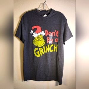 Dr Seuss Dont Be A Grinch Christmas T Shirt Unisex Med.